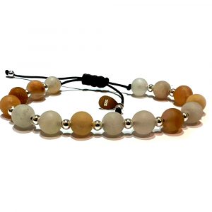 Pink Aventurine & Sterling Silver String