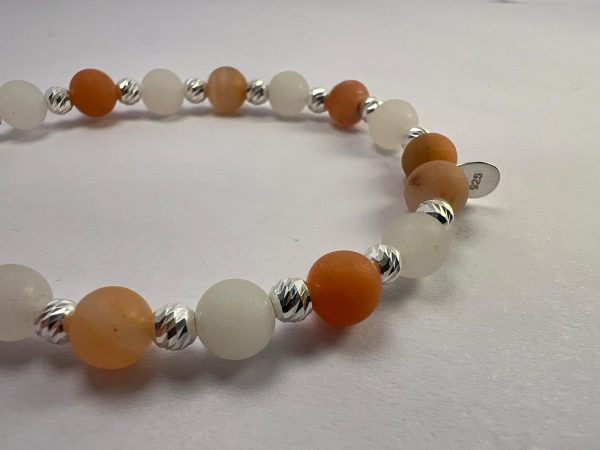 Pink Aventurine & Faceted Sterling Silver - Image 3
