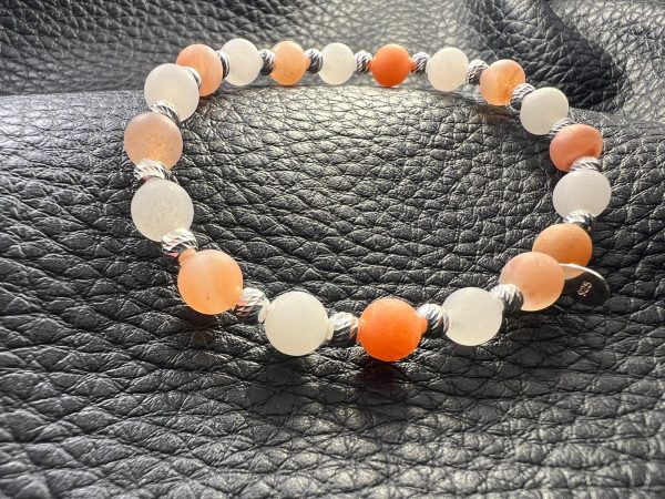 Pink Aventurine & Faceted Sterling Silver - Image 2