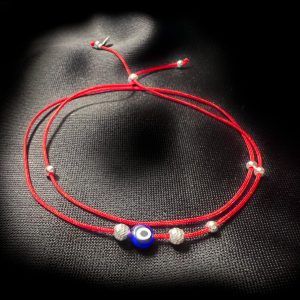 The Evil Eye, Silver & Red Protection