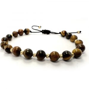 Tiger Eye & 14ct Gold