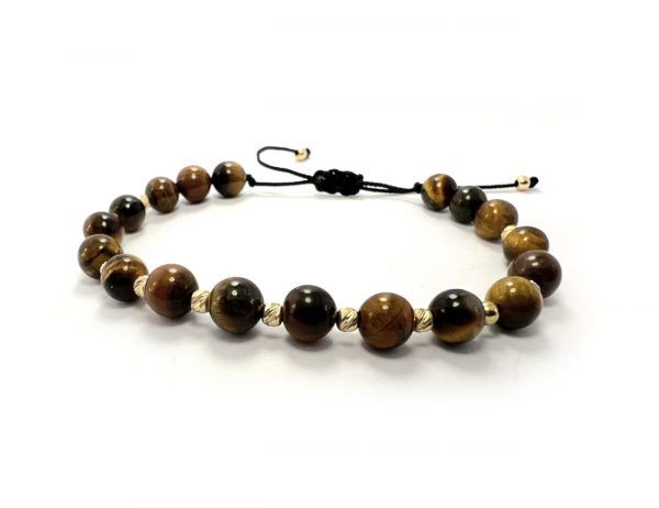 Tiger Eye & 14ct Gold