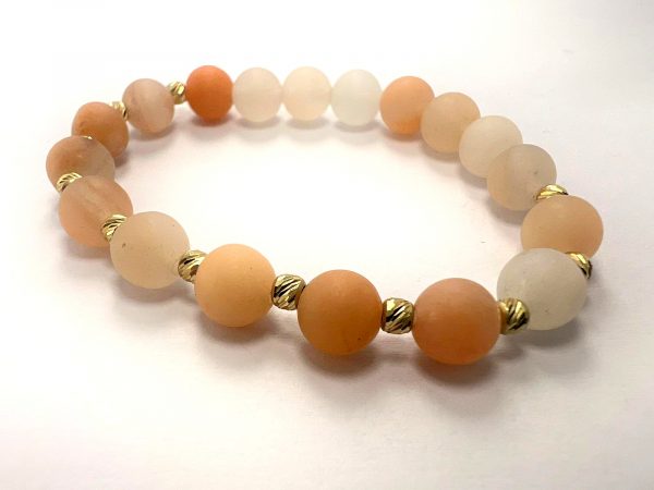 Pink Aventurine & 14ct Gold - Image 2